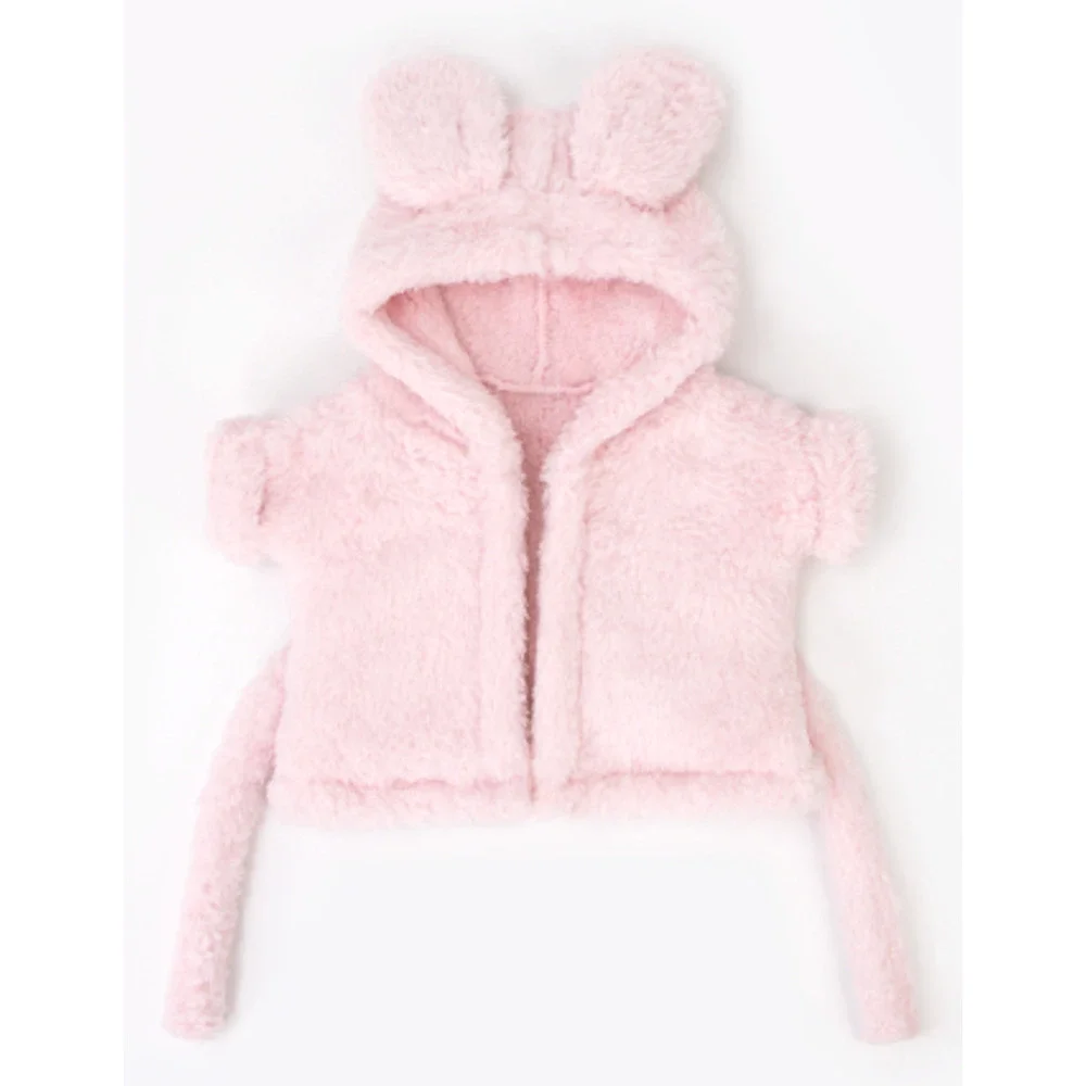 Large Bartholomew Bear clothes outfits - Pink Bathrobe